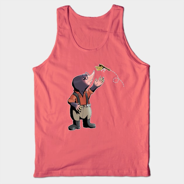 Wind In the Willows - The Mole Tank Top by Essoterika